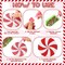 30-Piece Christmas Candy Diamond Painting Keychains – Red & White 5D DIY Hanging Ornaments, Candy Pendant Diamond Art for Adults & Beginners, Holiday Craft Decor